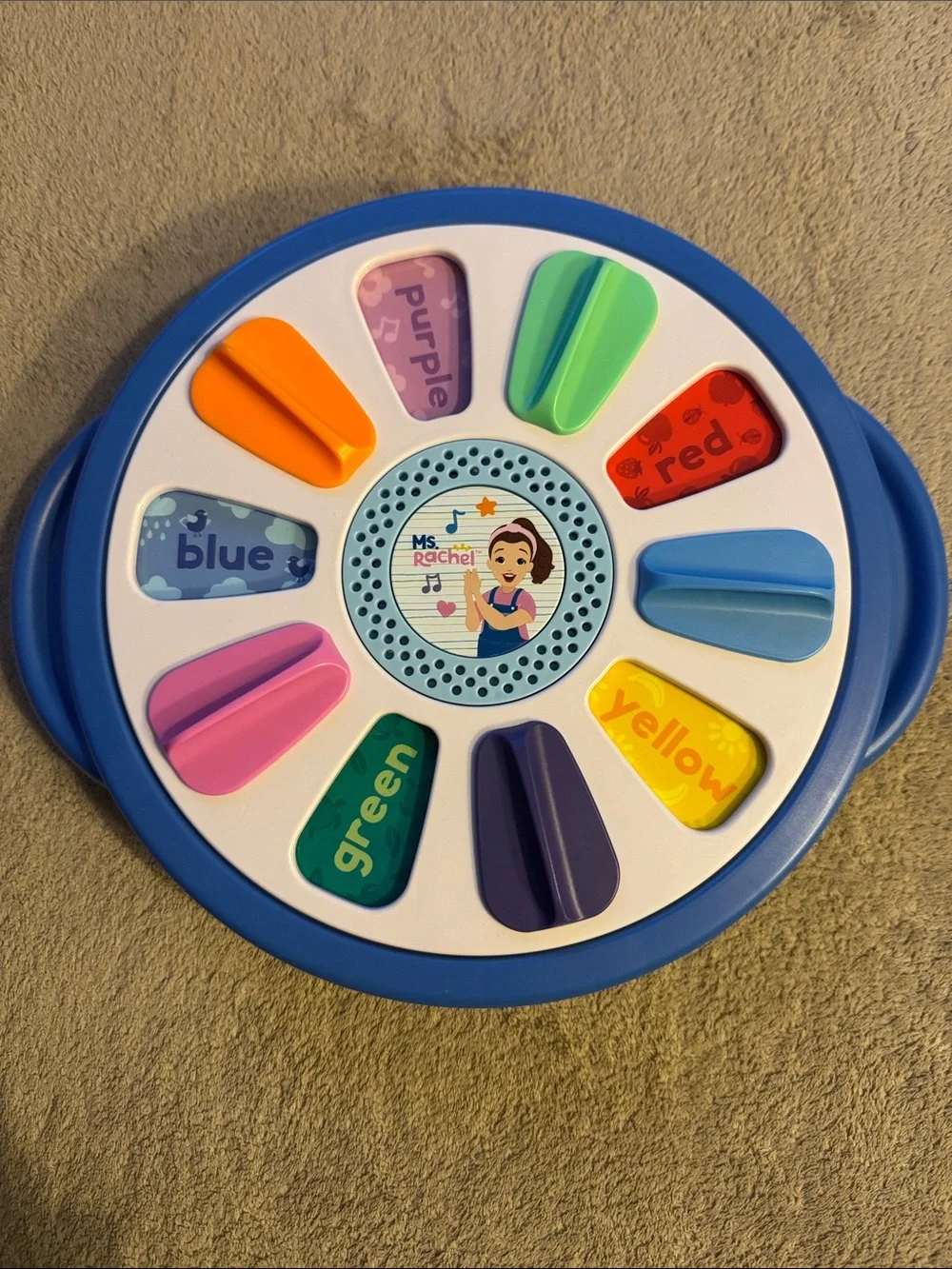 Ms. Rachel Official Spin Along Learning Wheel